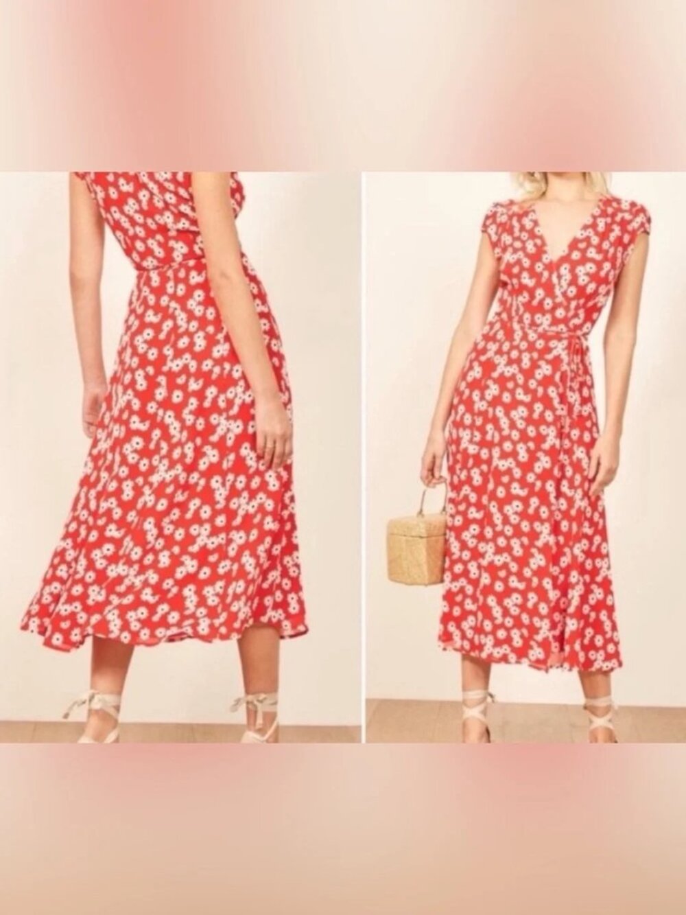 Reformation Wrap Dress